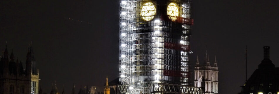 Big Ben Scaffolding January 2018