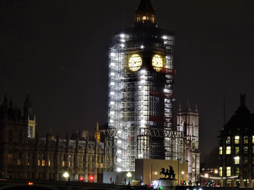 Big Ben Scaffolding January 2018