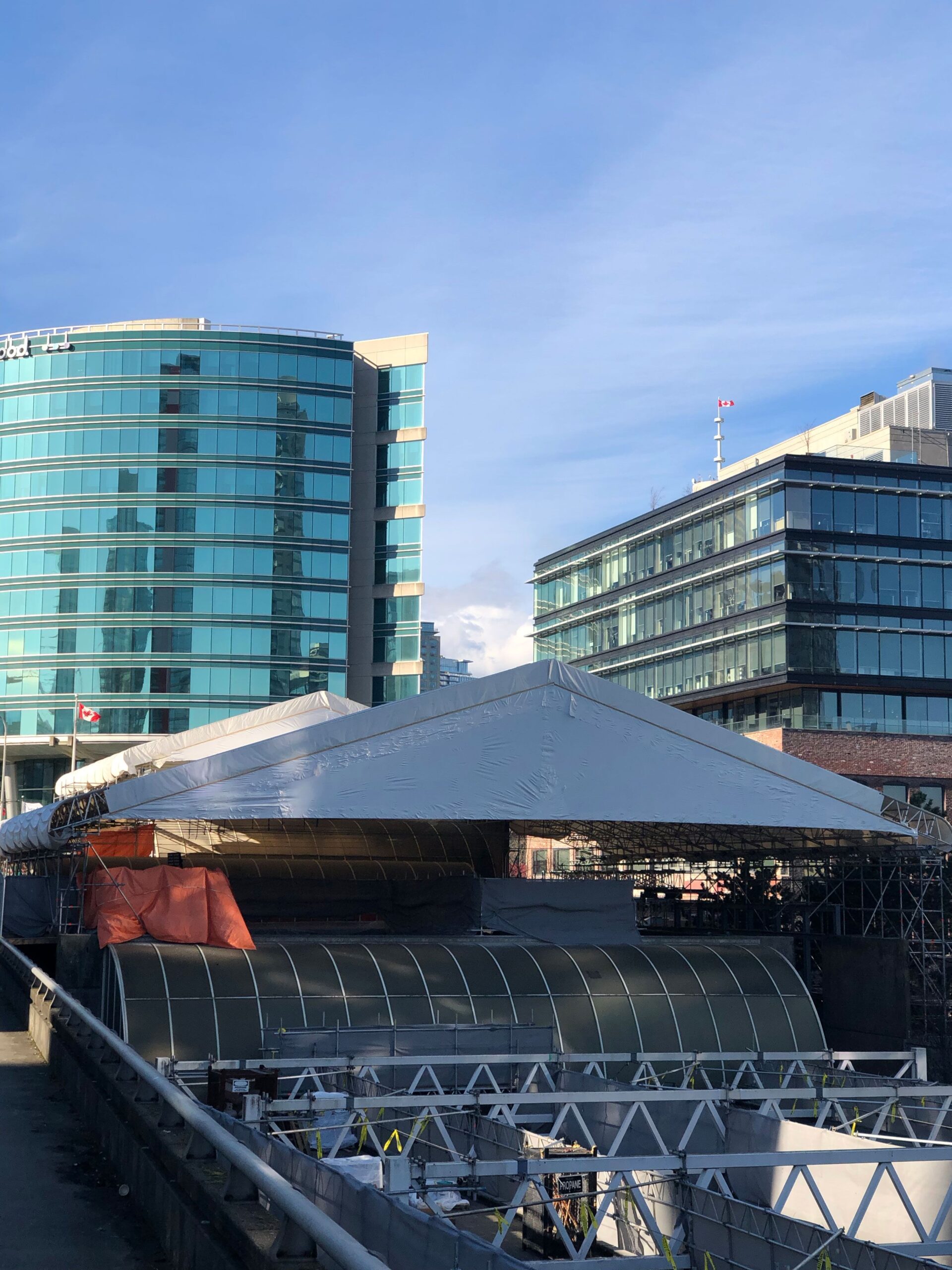 Stadium-Chinatown Skytrain Station Roof